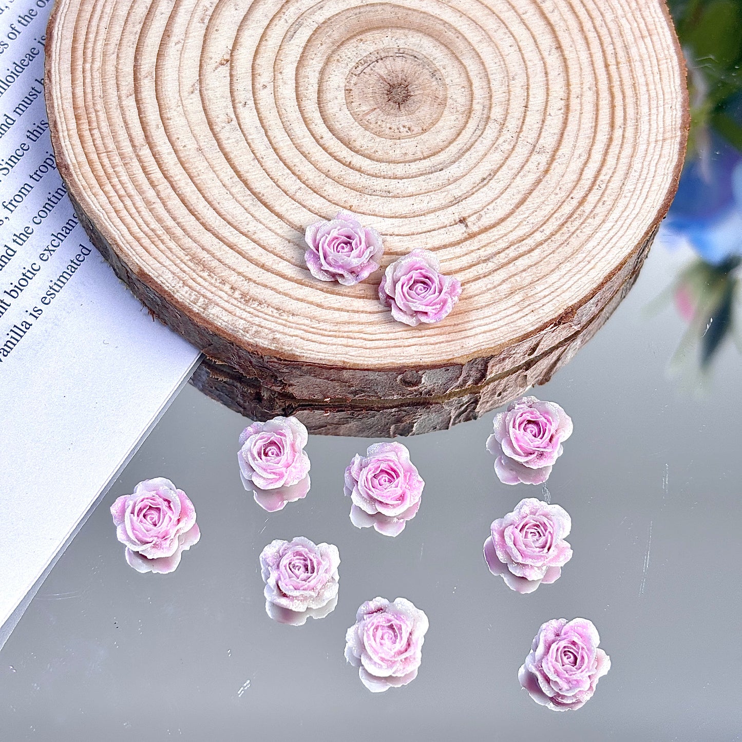 蛍光ソフトジェルローズ