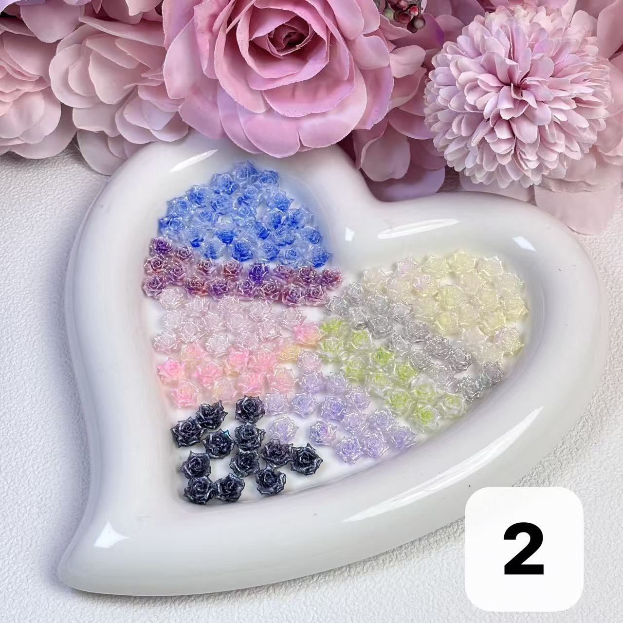 ソフトゴム花ブラインドバッグ