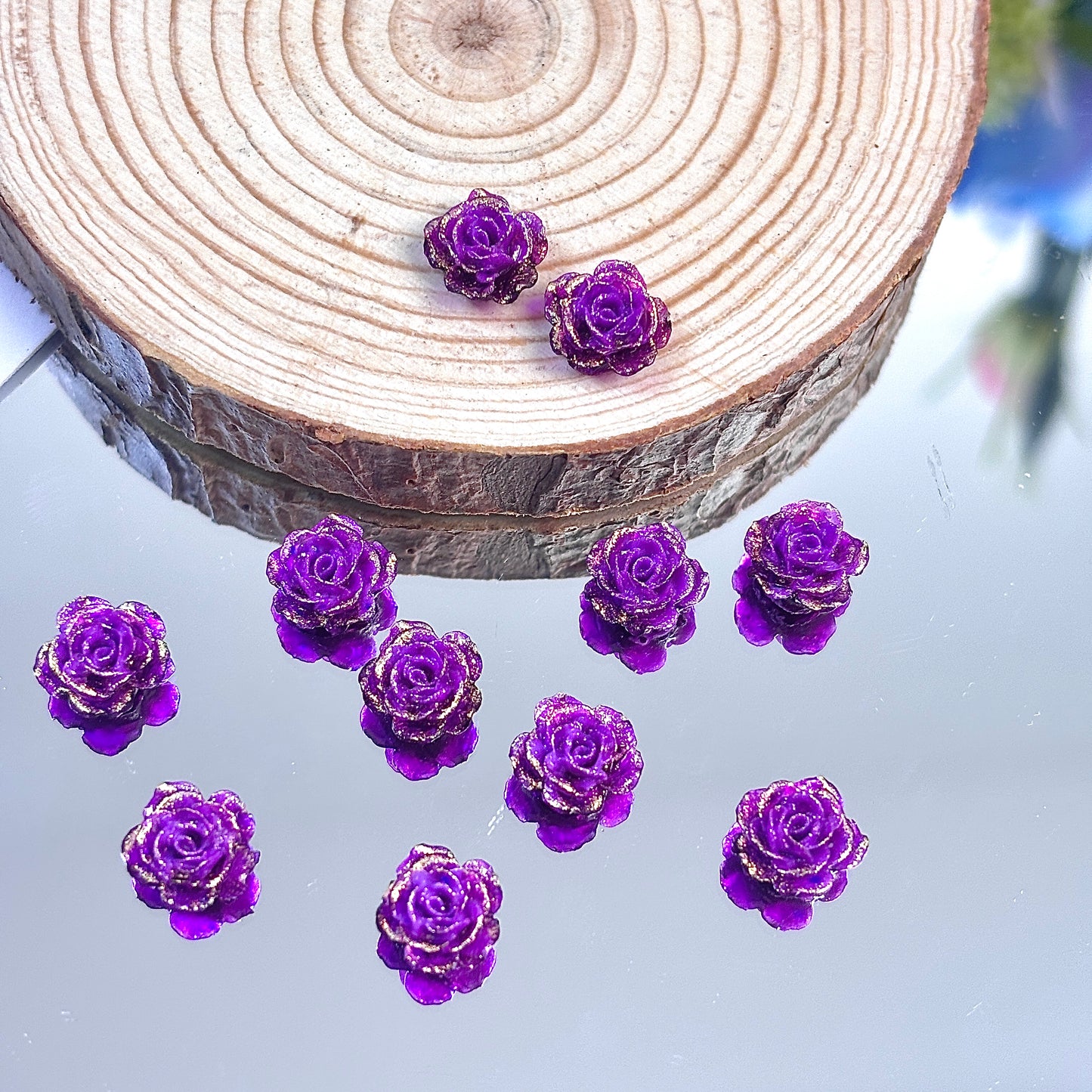 蛍光ソフトジェルローズ