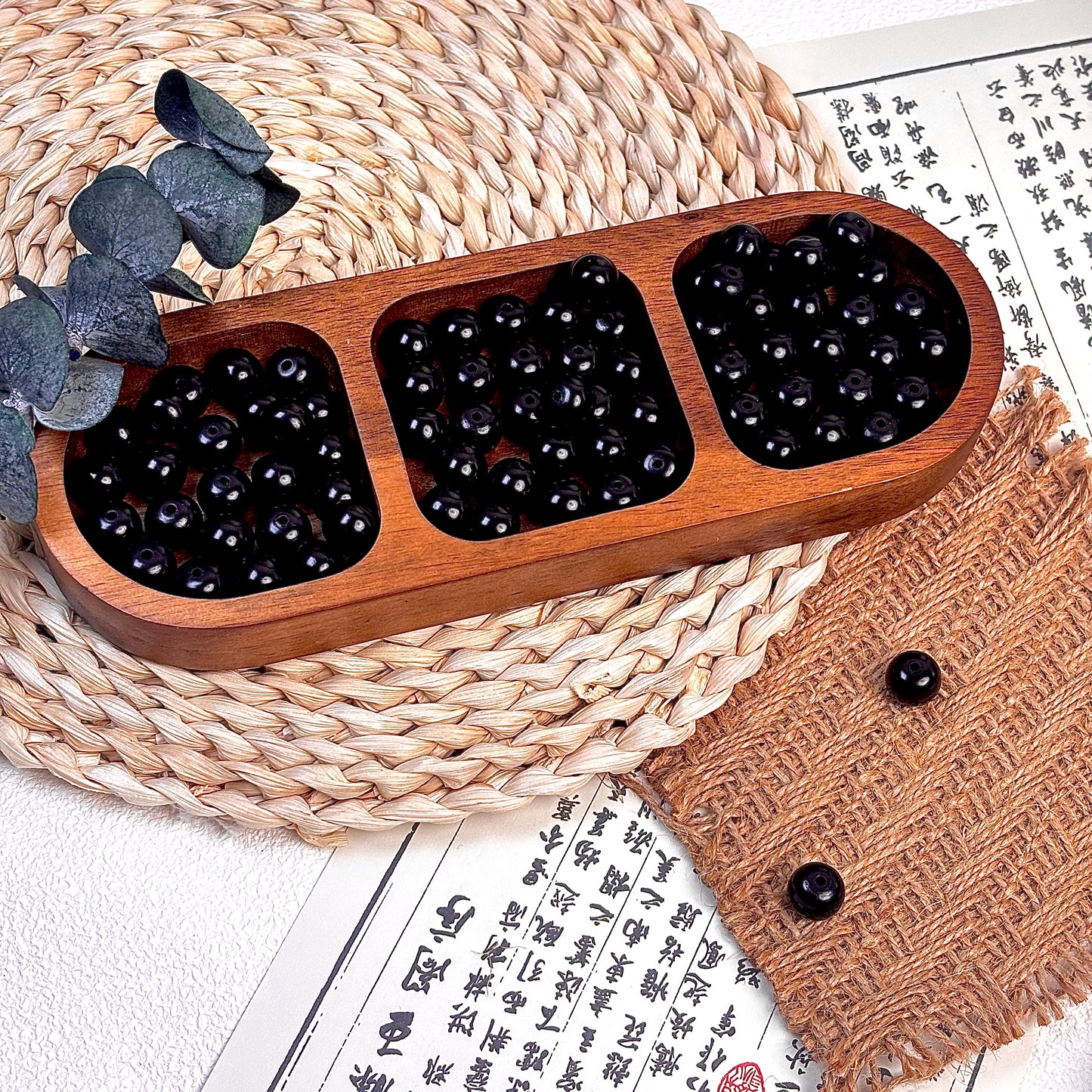 ナチュラルボディラウンドビーズ