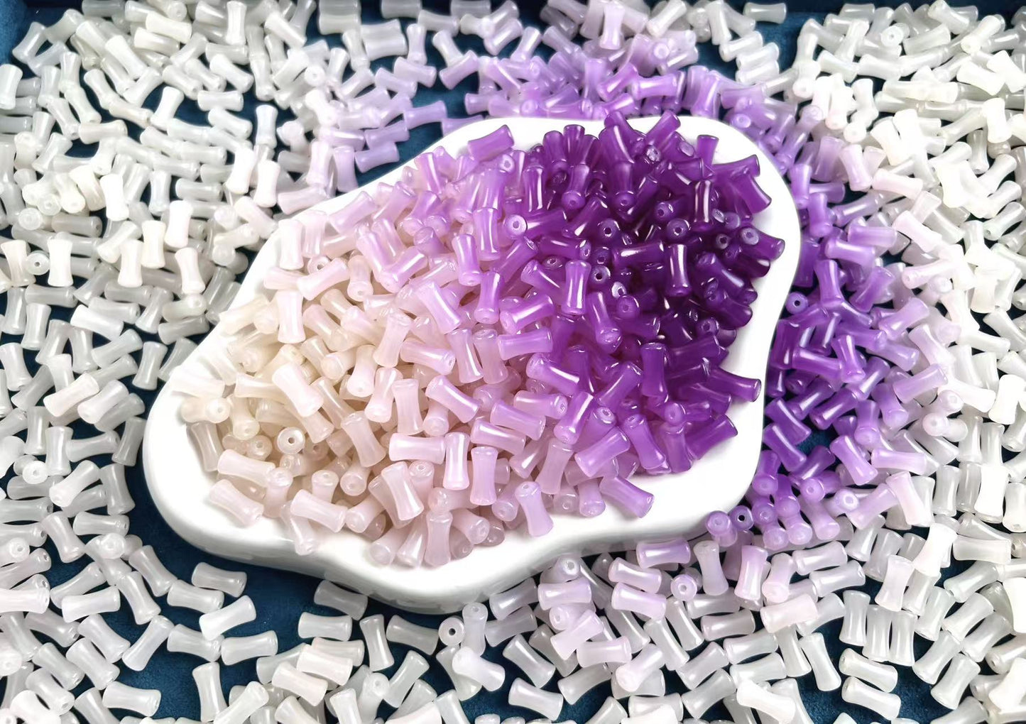 UVで色が変わる魔法ビーズ！ ブレスレット・ストラップ手作りキット用 バラ売りビーズパーツ