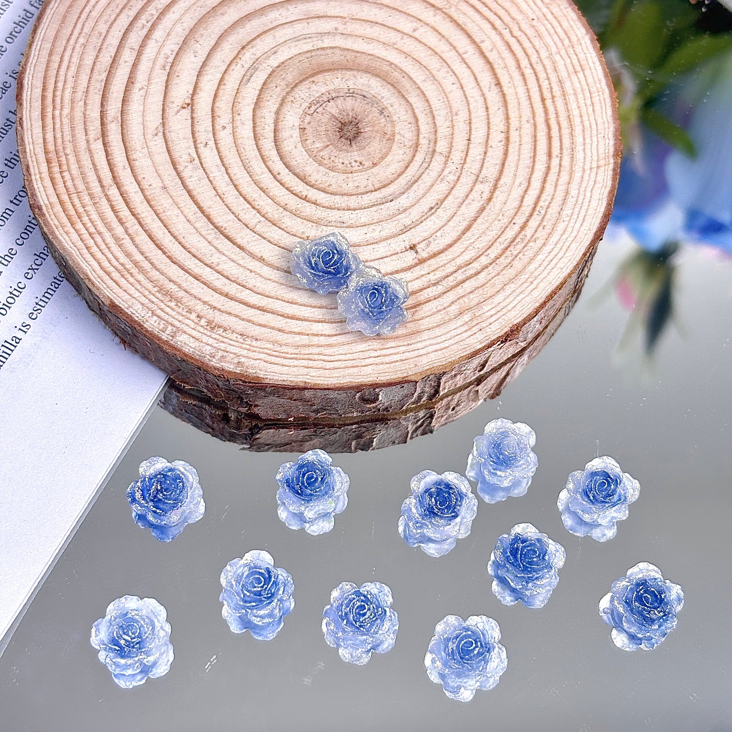 蛍光ソフトジェルローズ