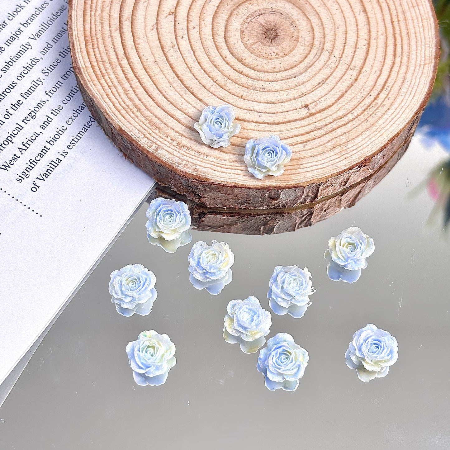 蛍光ソフトジェルローズ