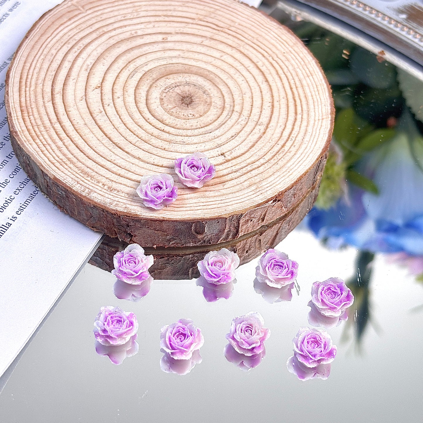 蛍光ソフトジェルローズ