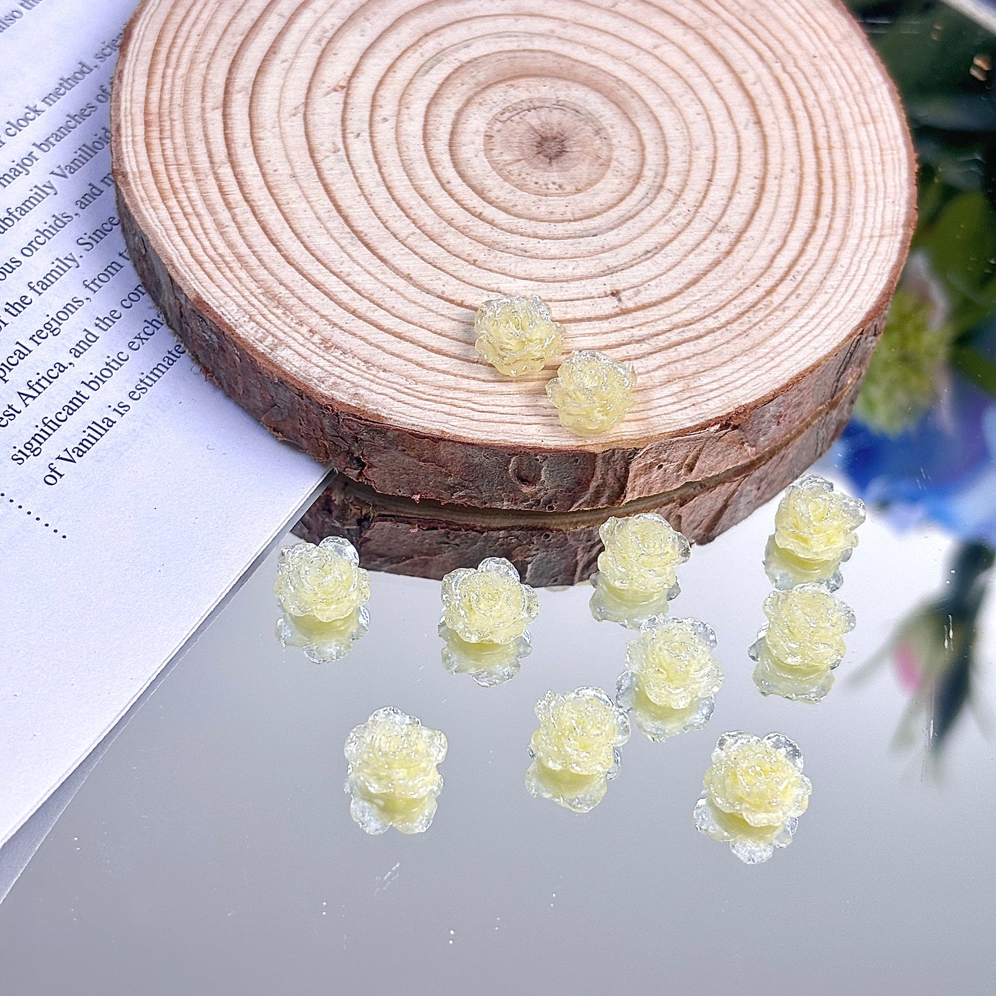 蛍光ソフトジェルローズ