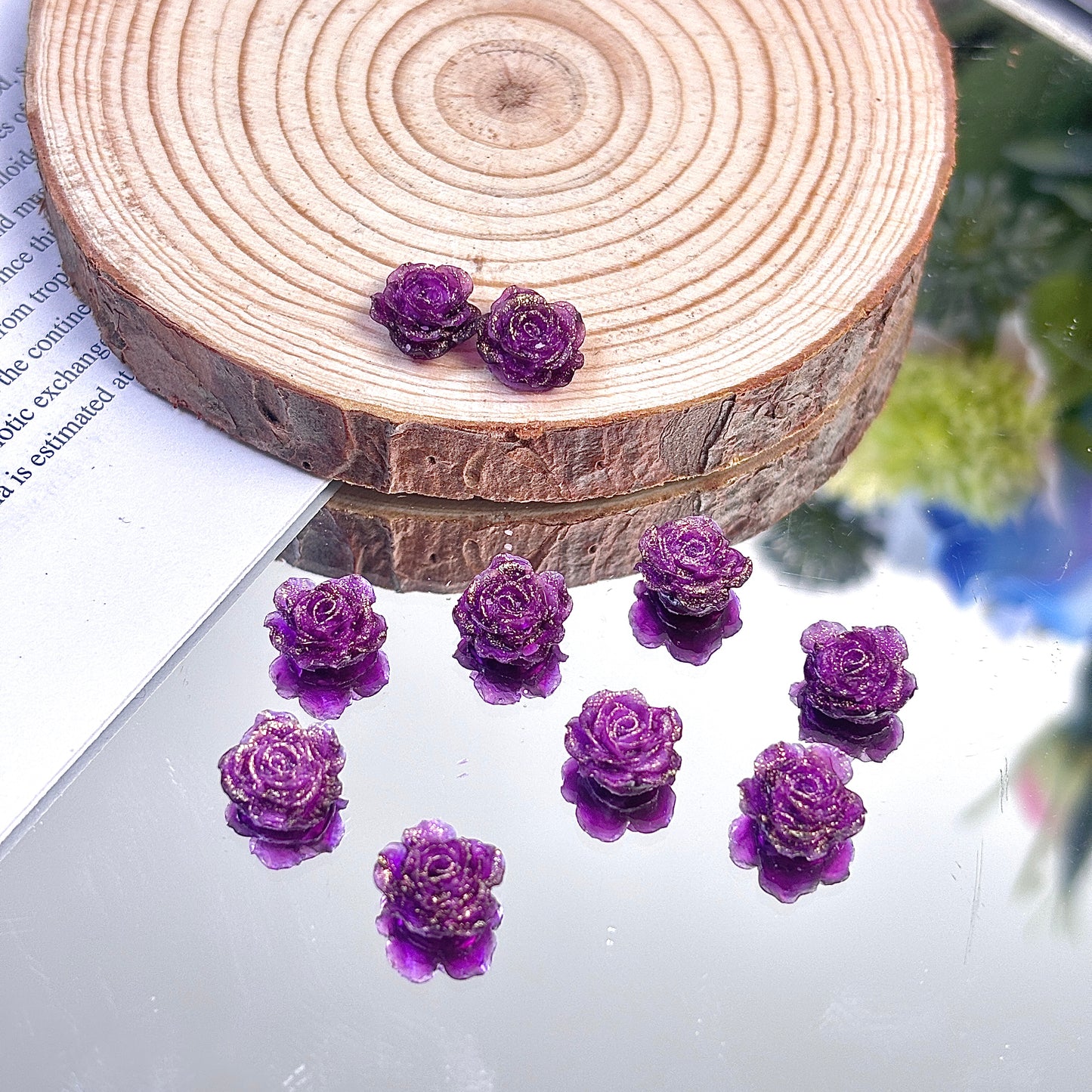 蛍光ソフトジェルローズ