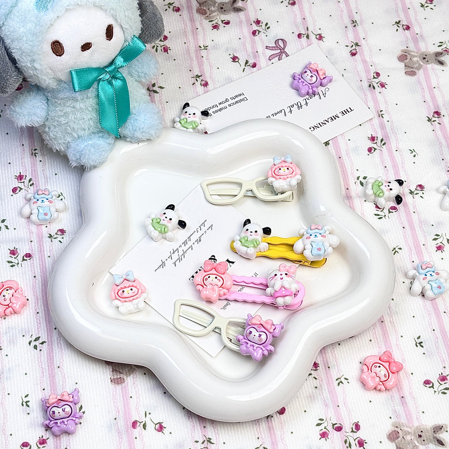 樹脂かわいい漫画のステッカー