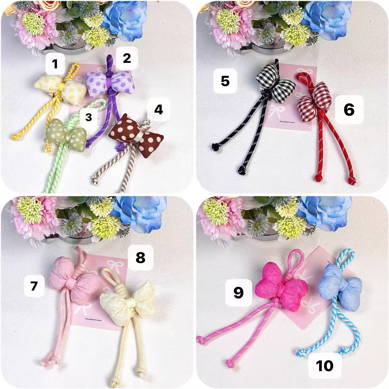 蝶のDIYストラップ