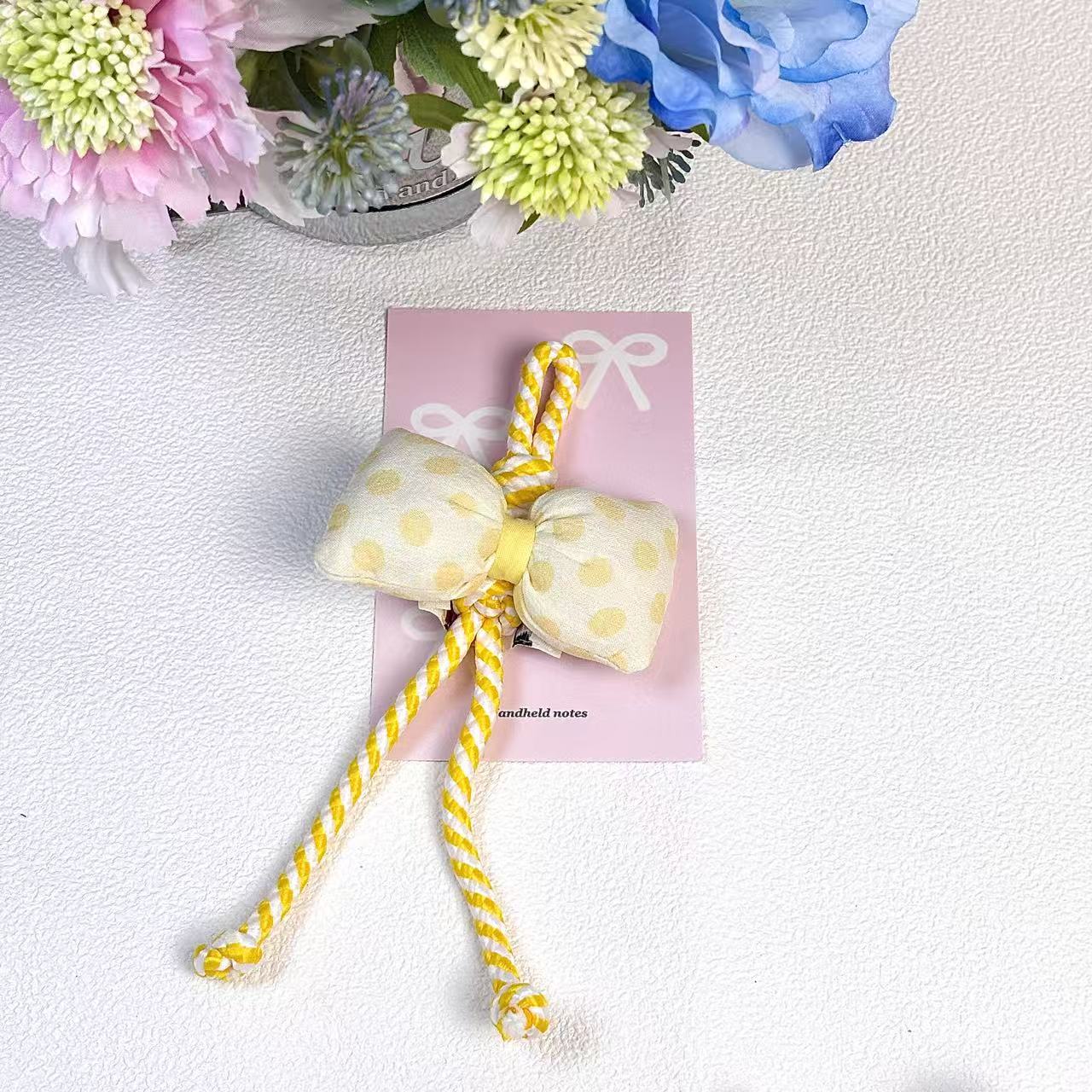 蝶のDIYストラップ