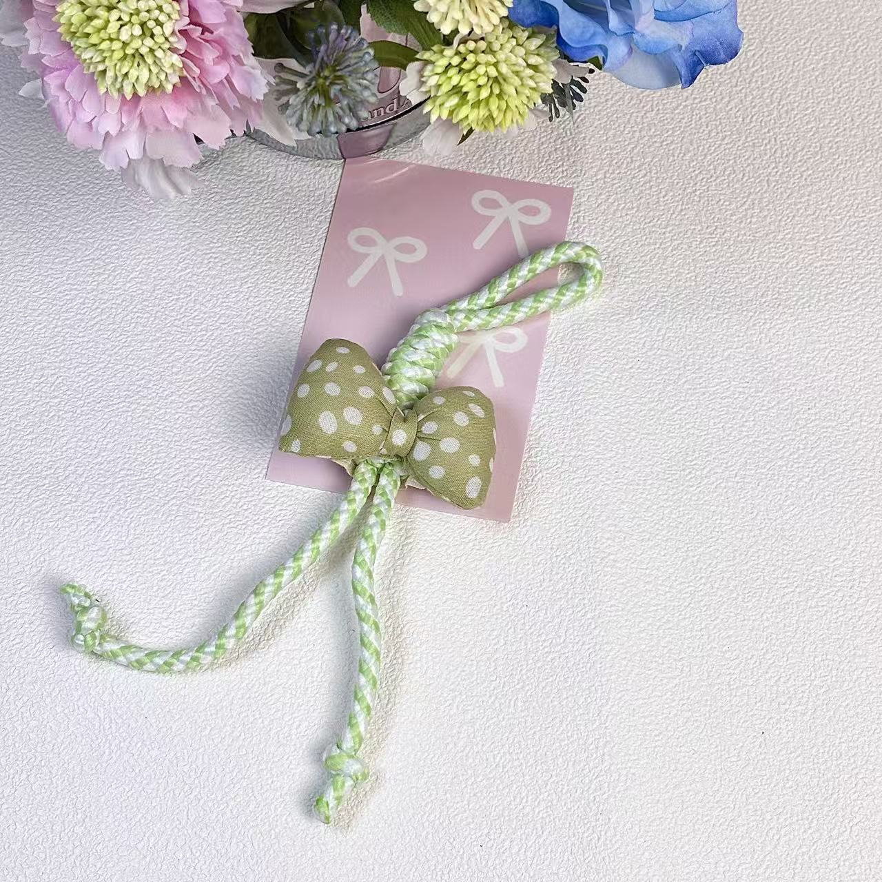 蝶のDIYストラップ