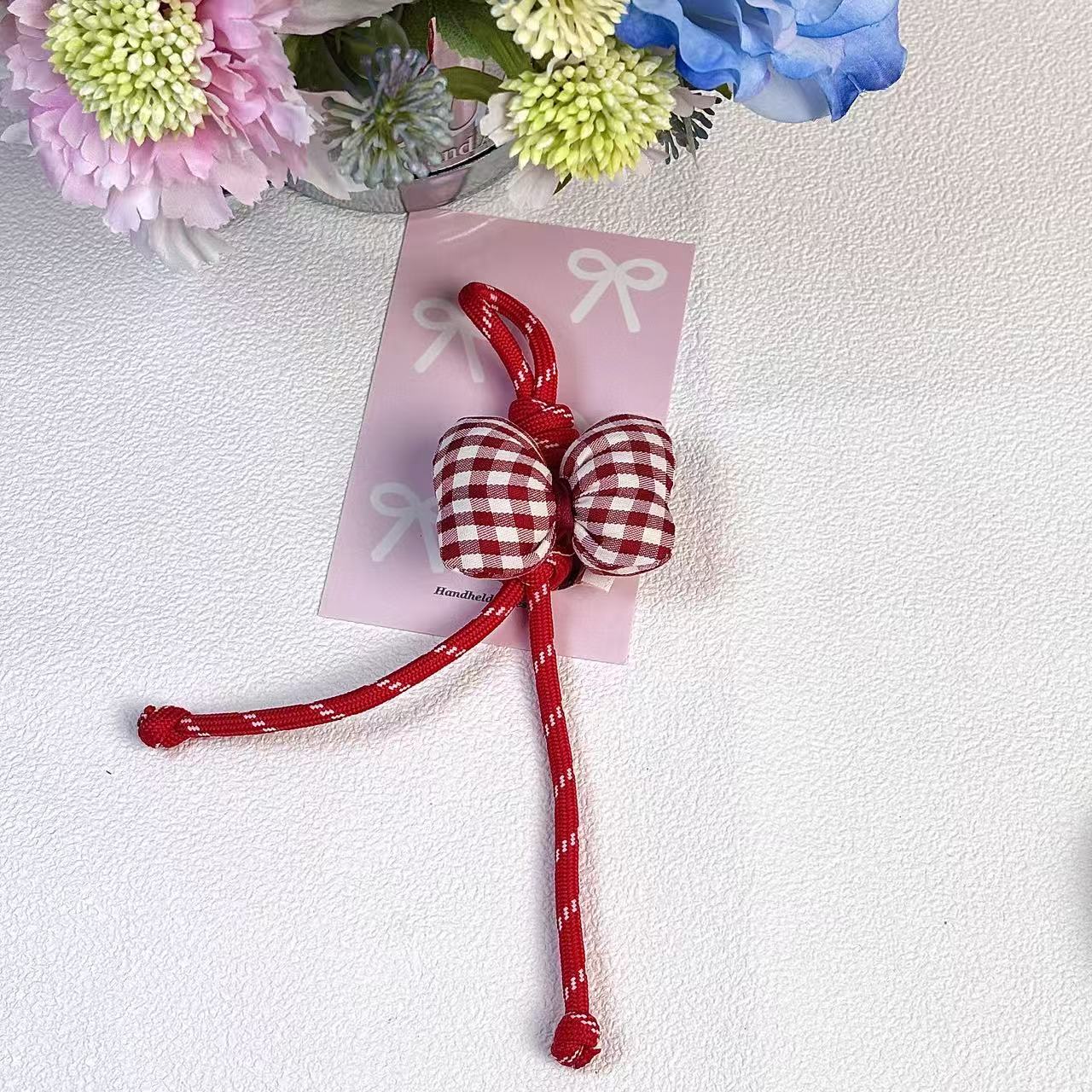 蝶のDIYストラップ