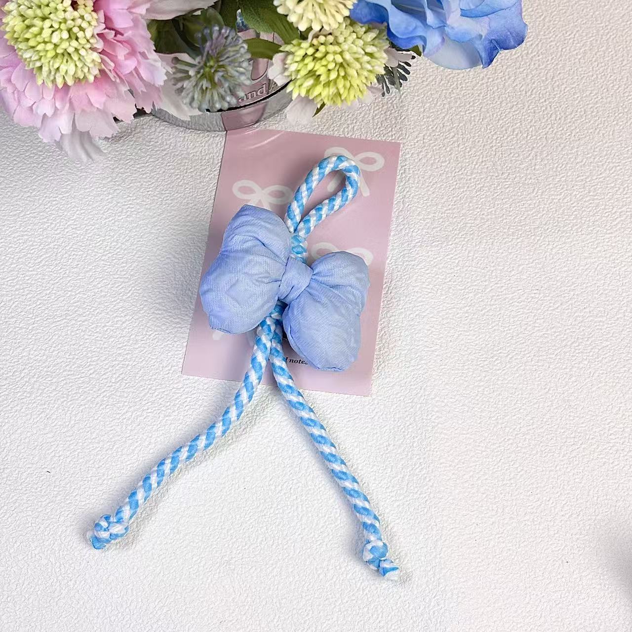 蝶のDIYストラップ