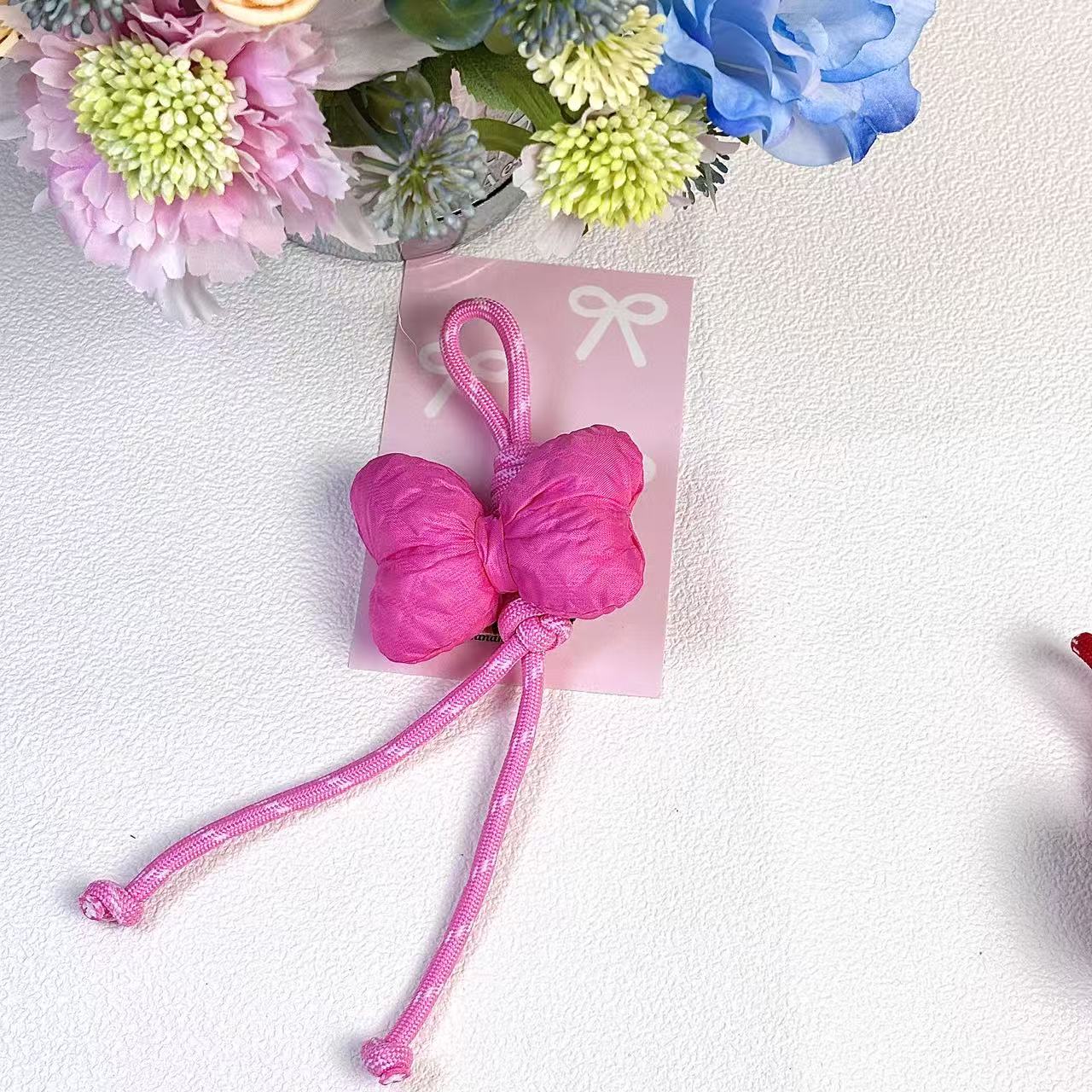 蝶のDIYストラップ