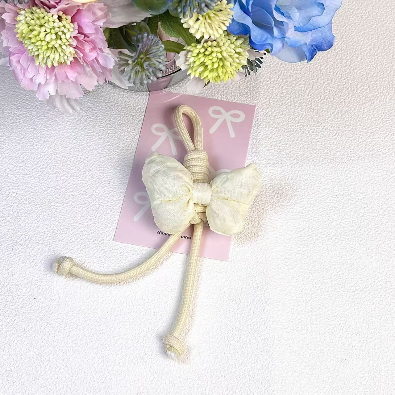 蝶のDIYストラップ