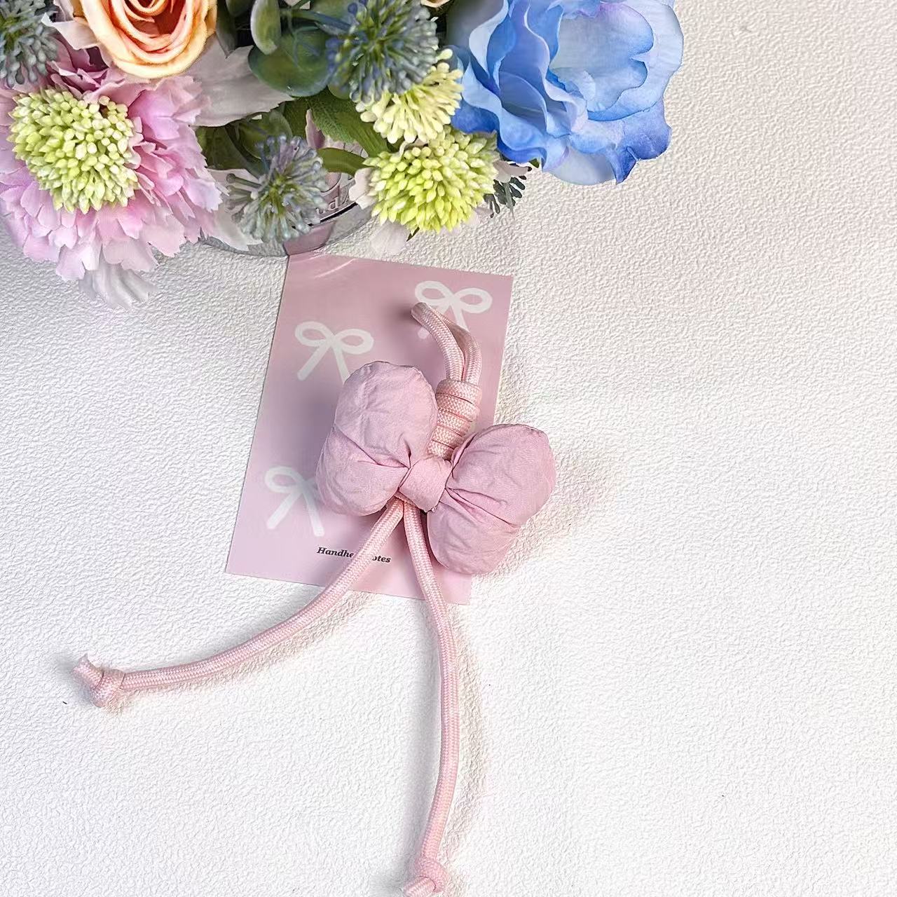 蝶のDIYストラップ