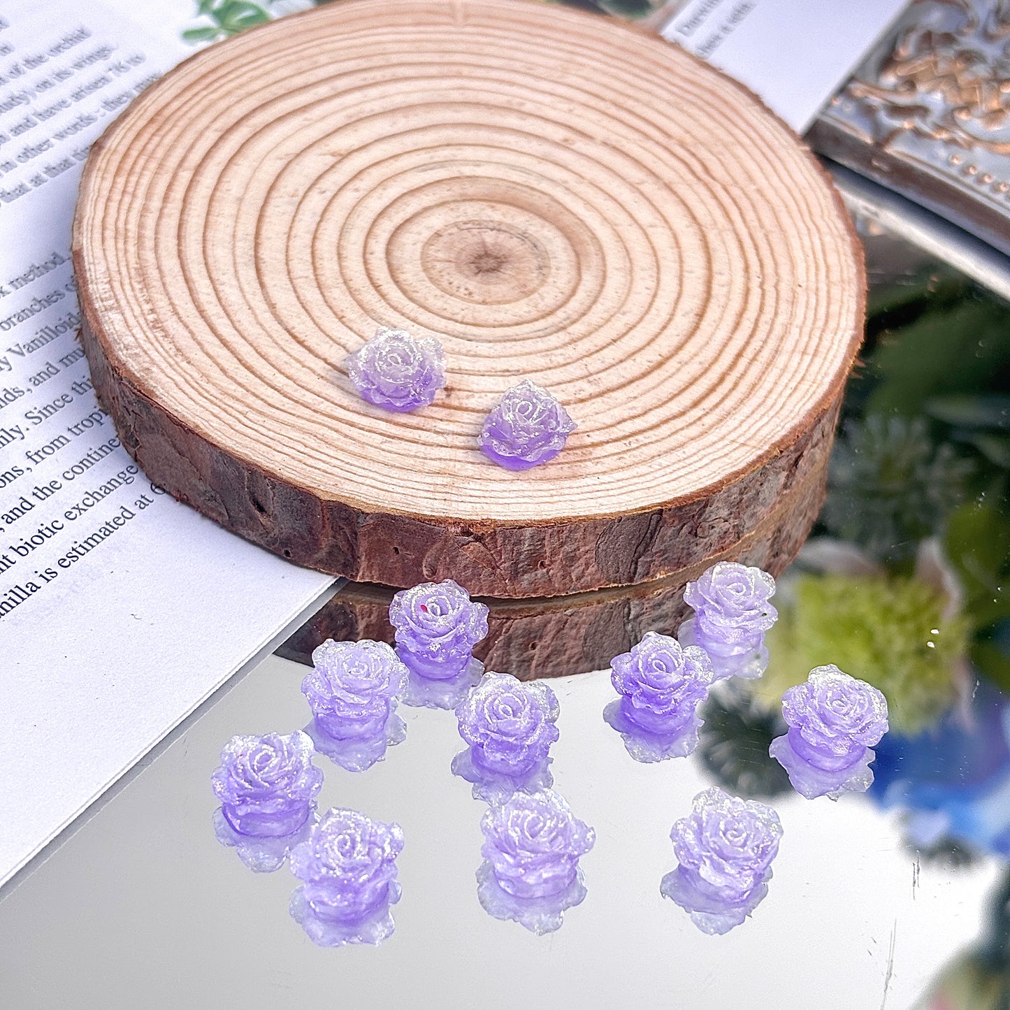 蛍光ソフトジェルローズ