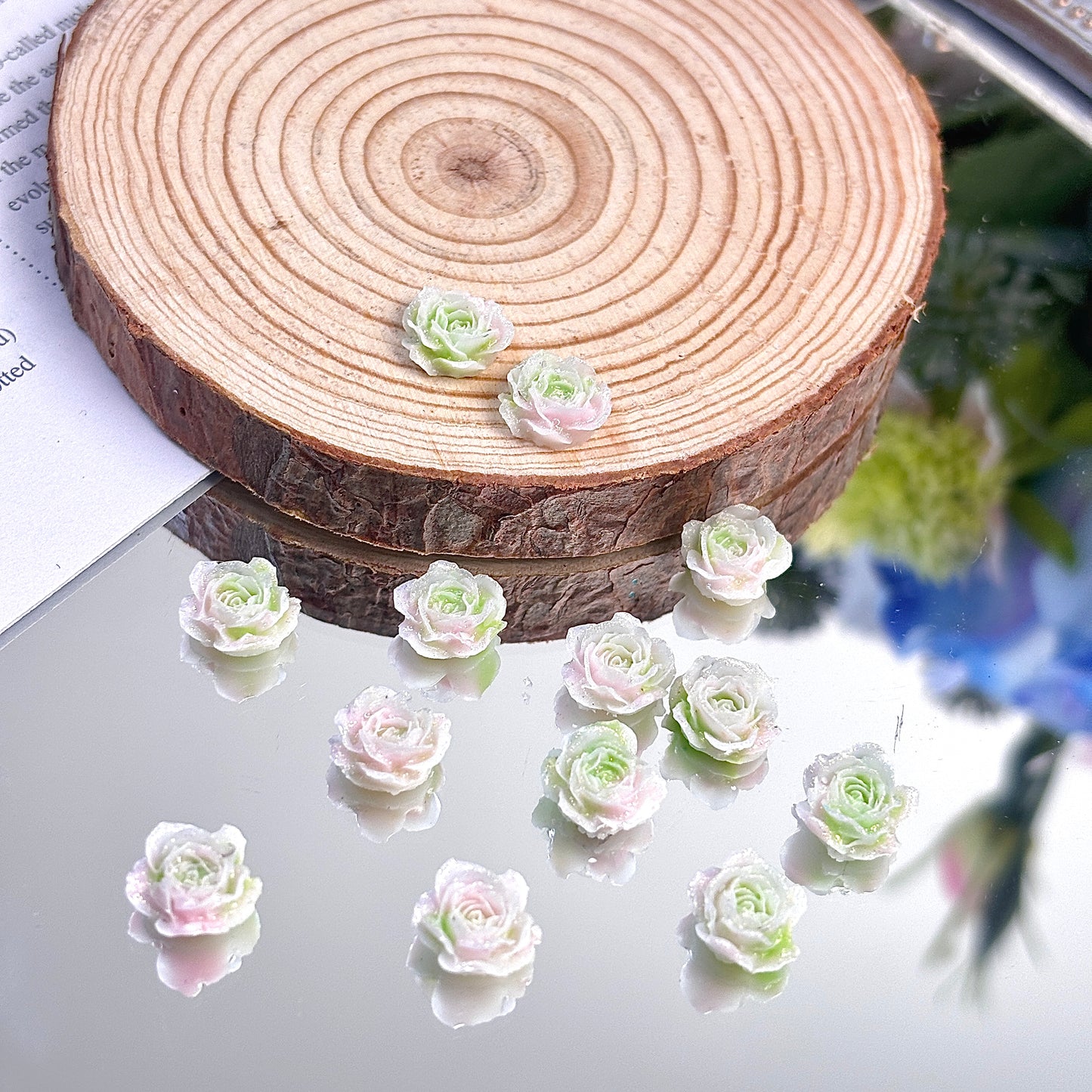 蛍光ソフトジェルローズ