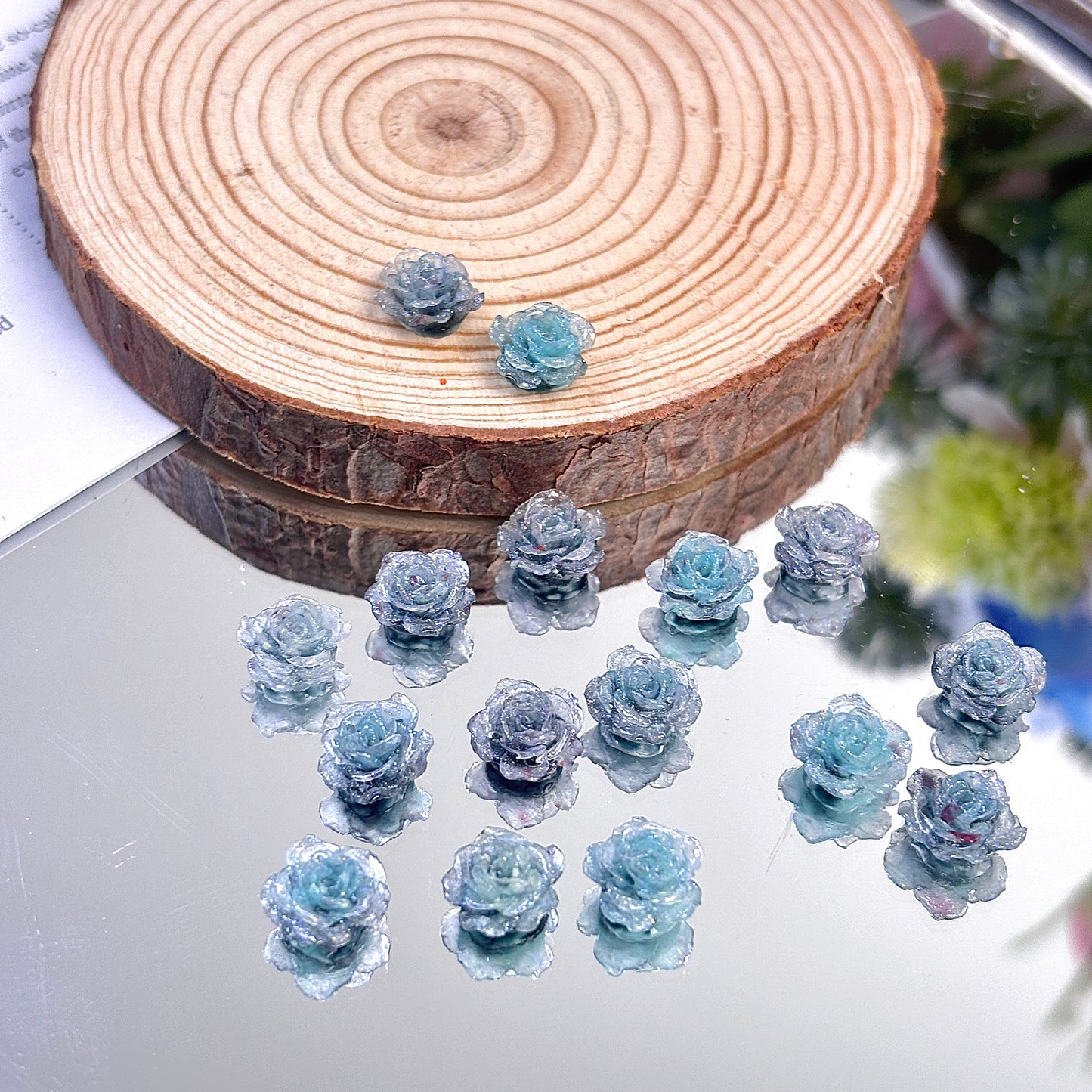 蛍光ソフトジェルローズ