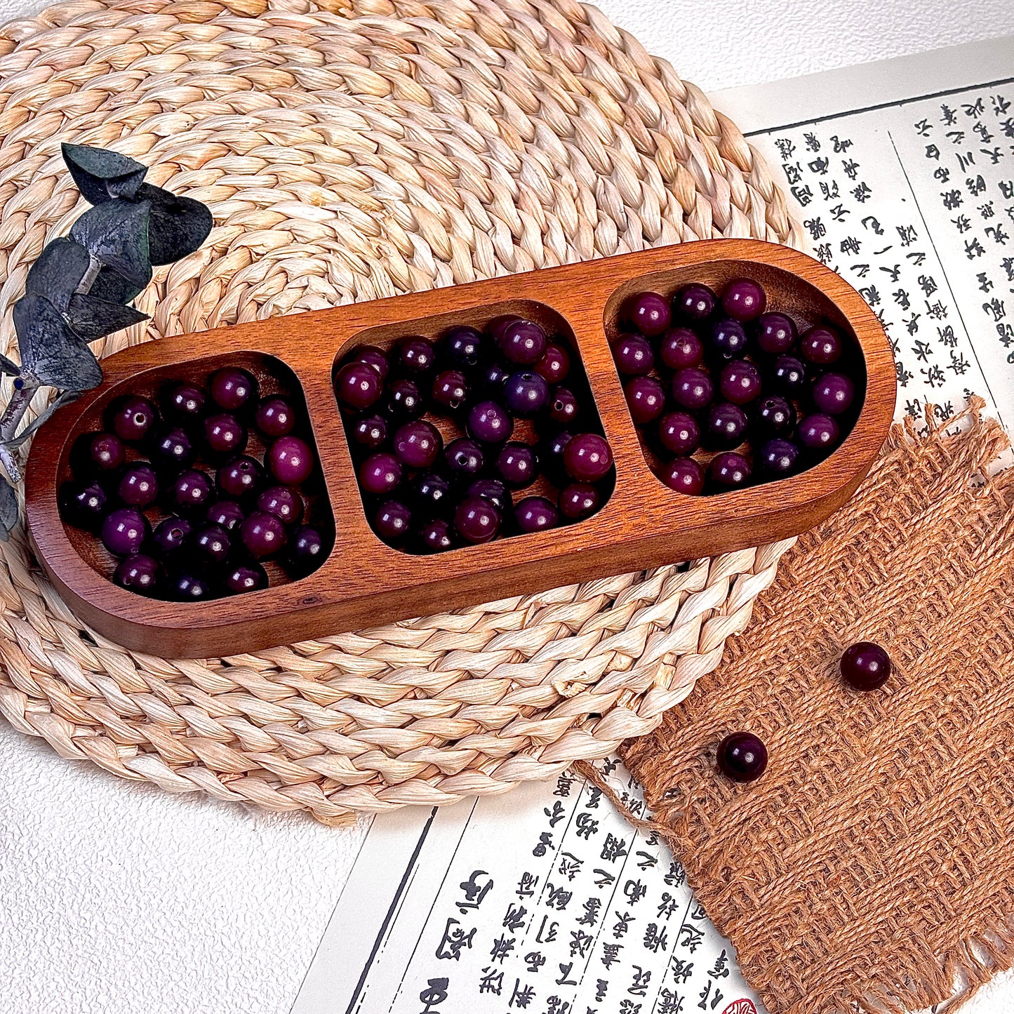 ナチュラルボディラウンドビーズ