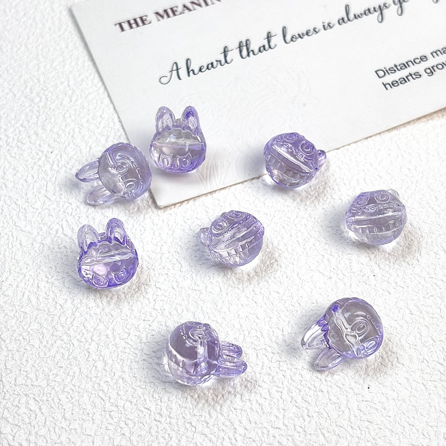 labubuガラスアクセサリー