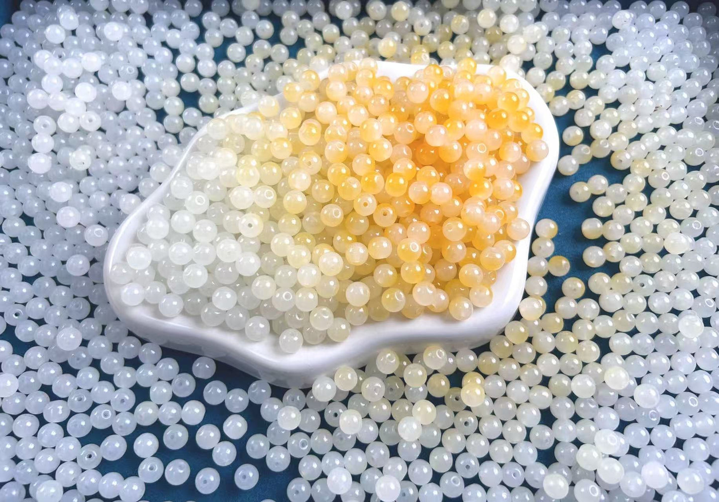 UVで色が変わる魔法ビーズ！ ブレスレット・ストラップ手作りキット用 バラ売りビーズパーツ