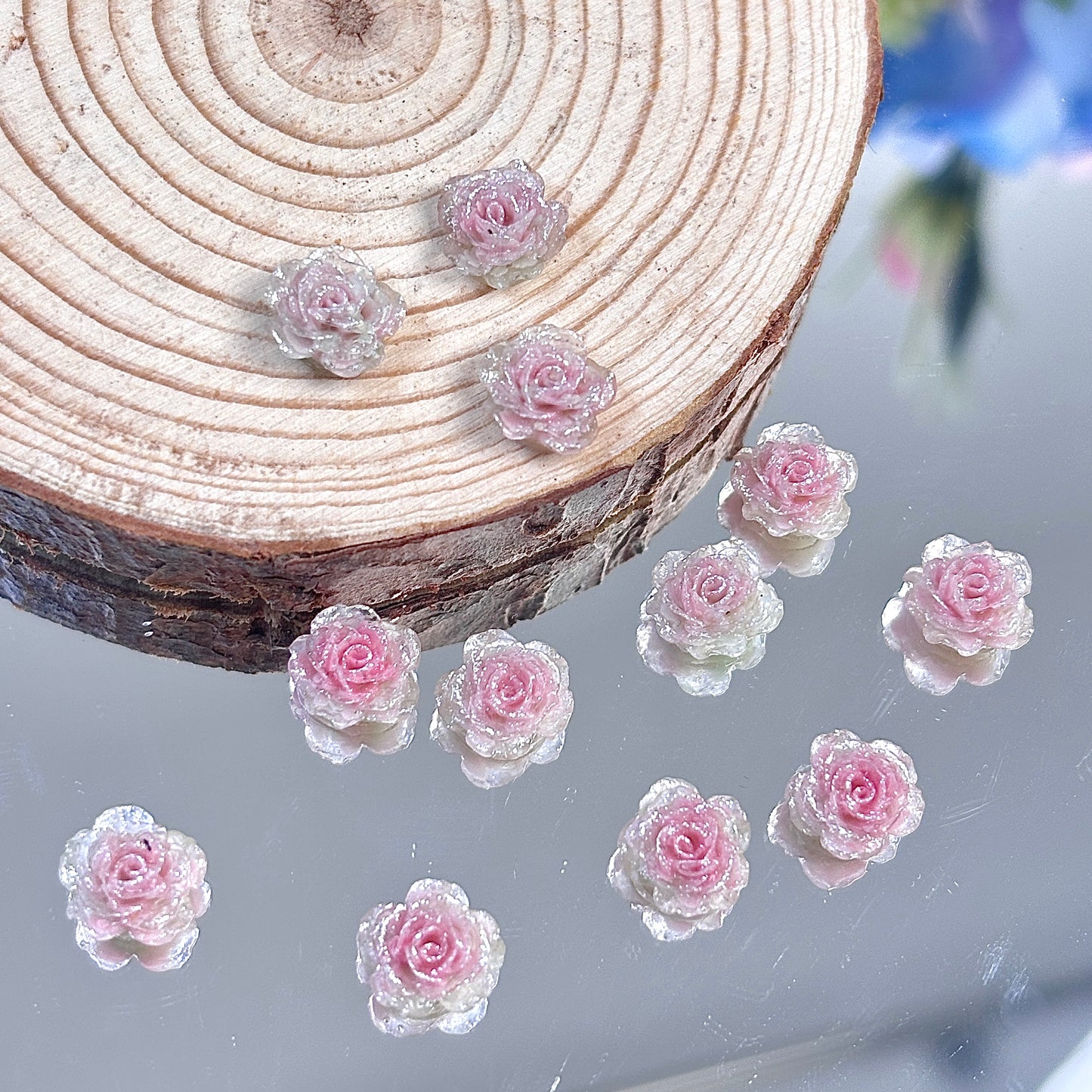 蛍光ソフトジェルローズ