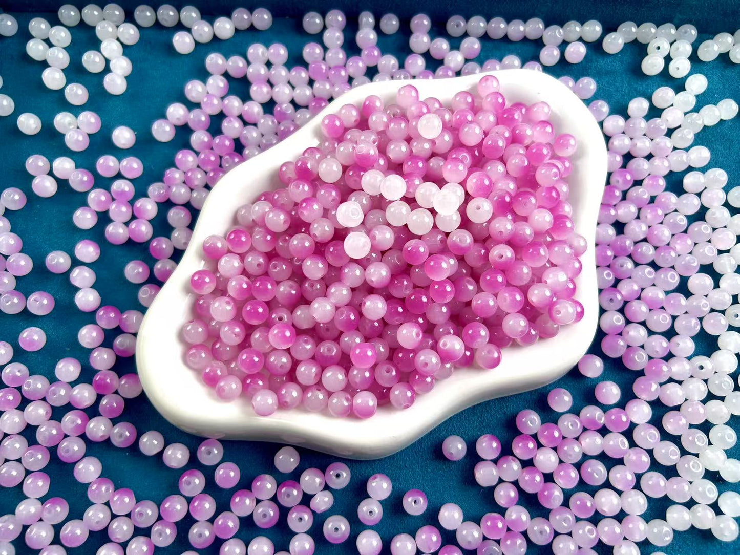 UVで色が変わる魔法ビーズ！ ブレスレット・ストラップ手作りキット用 バラ売りビーズパーツ