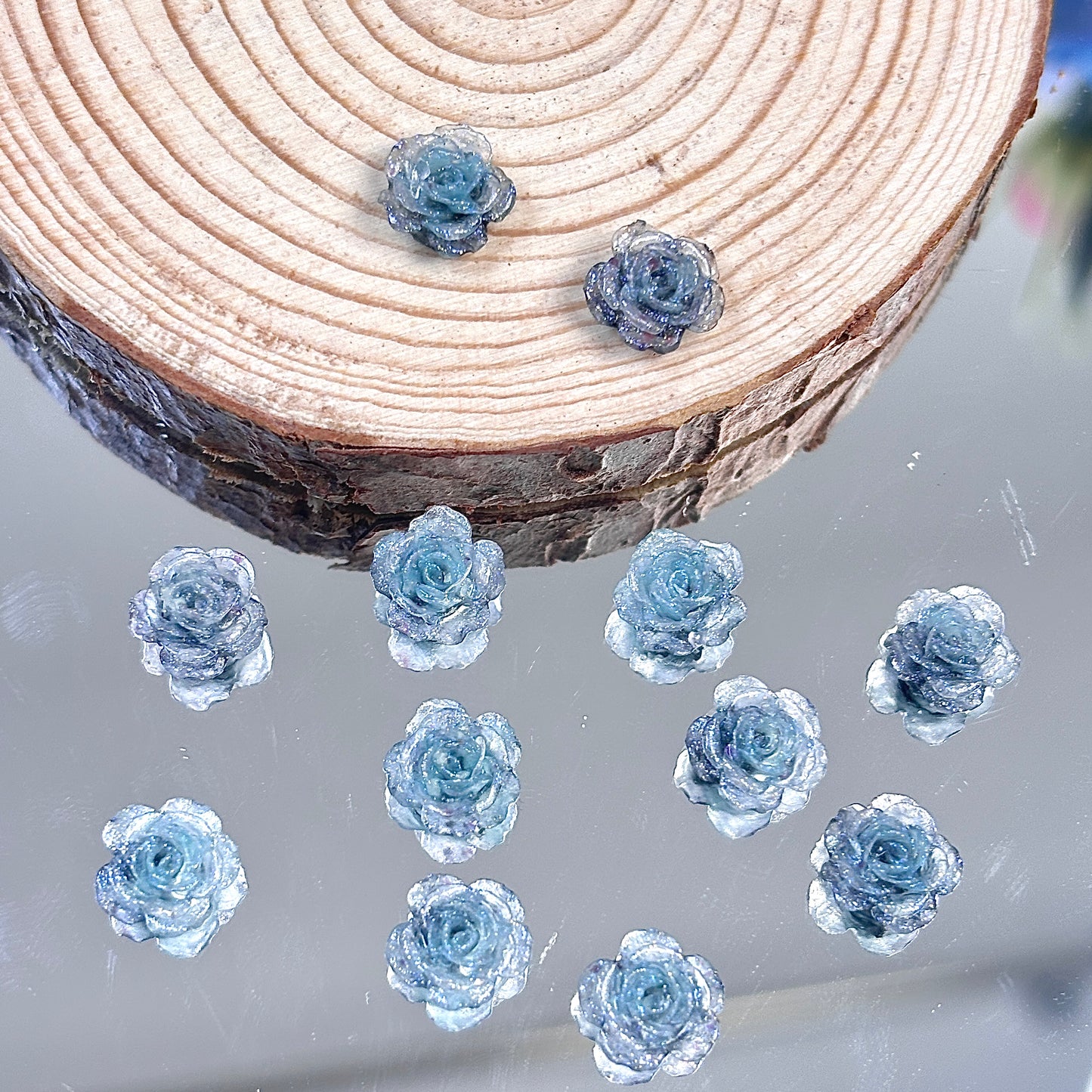 蛍光ソフトジェルローズ