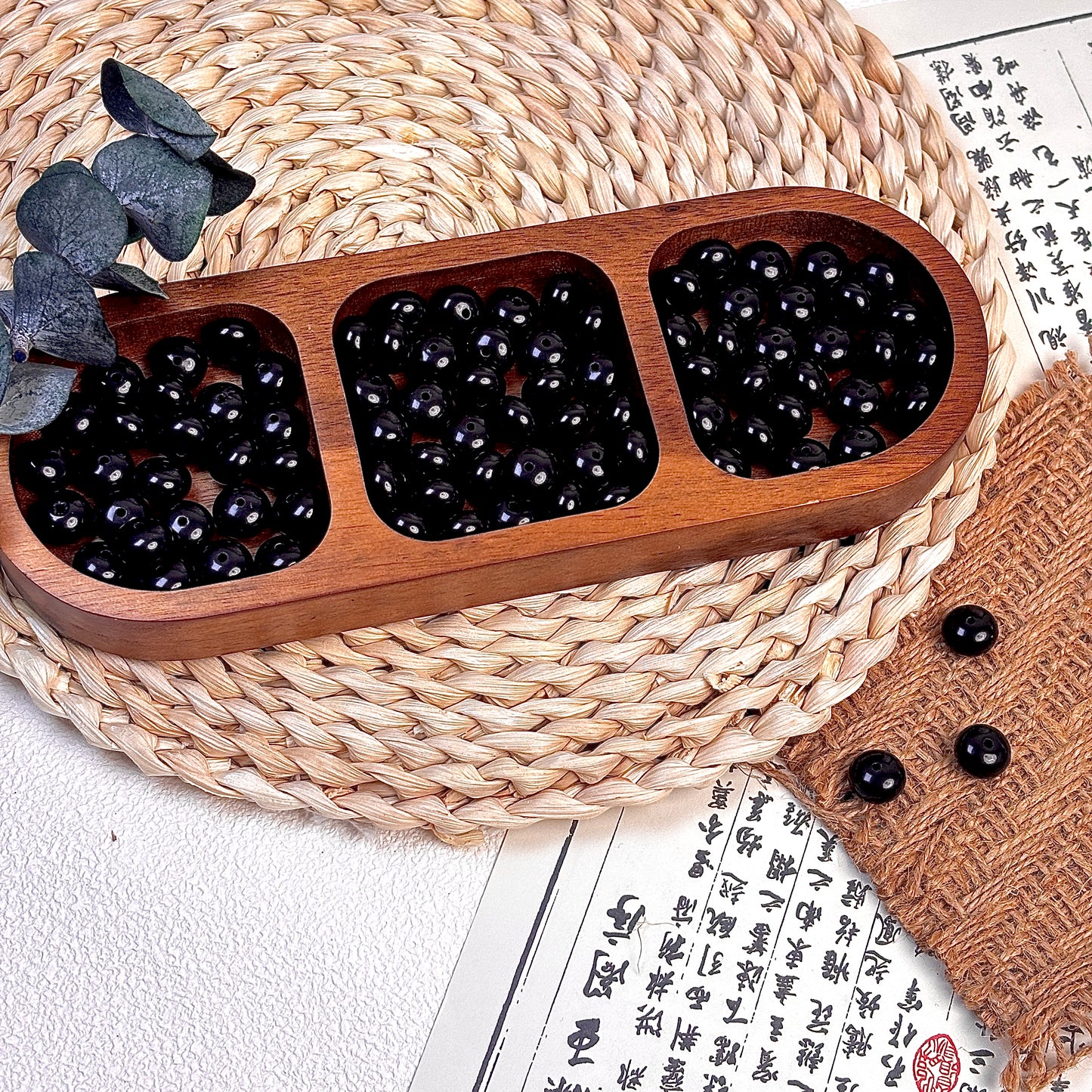 ナチュラルボディラウンドビーズ