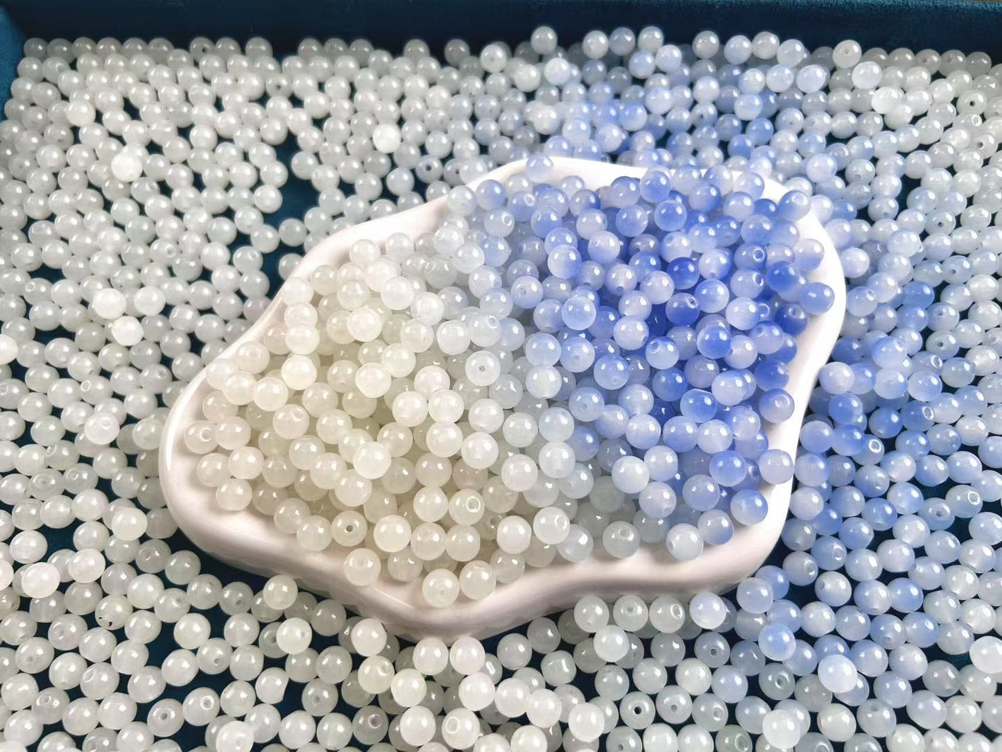 UVで色が変わる魔法ビーズ！ ブレスレット・ストラップ手作りキット用 バラ売りビーズパーツ