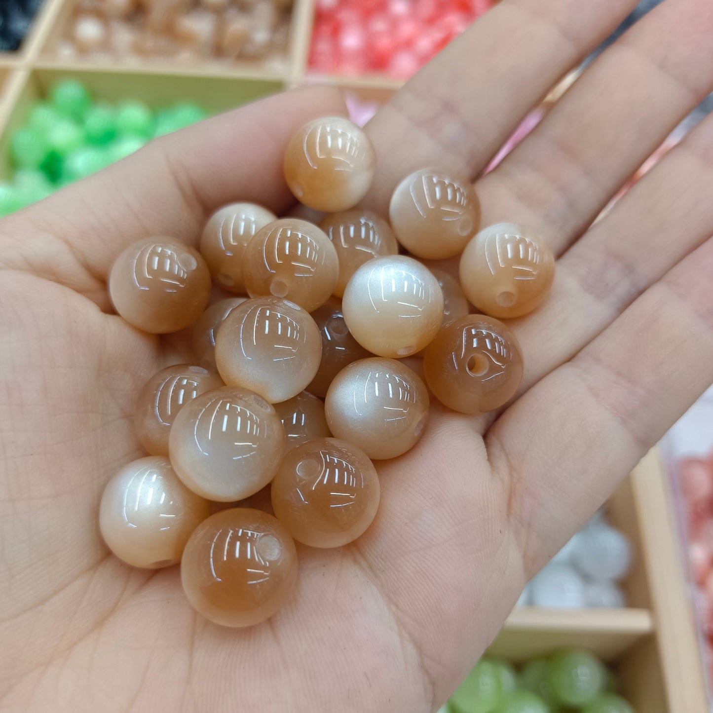 樹脂ゼリー猫目玉