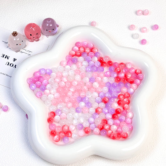 樹脂猫のアイビーズ8mm