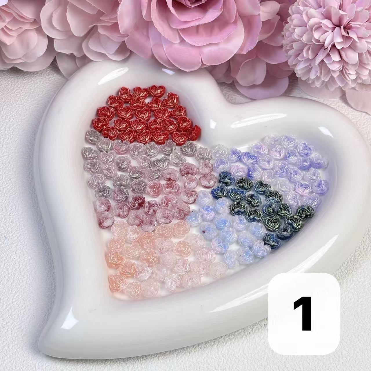 ソフトゴム花ブラインドバッグ